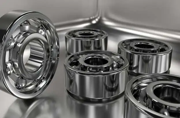 bearings with electroplating finish